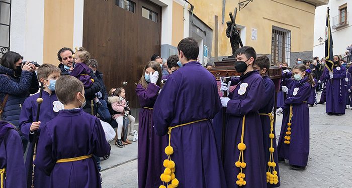 Cuenca se vuelve a llenar de Semana Santa de la mano de los más pequeños