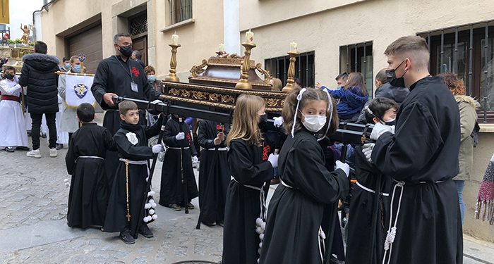 Cuenca se vuelve a llenar de Semana Santa de la mano de los más pequeños