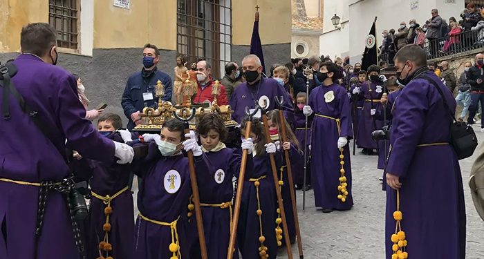 Cuenca se vuelve a llenar de Semana Santa de la mano de los más pequeños