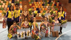 Gran éxito del Campeonato Regional de Gimnasia Rítmica de Fecam celebrado en Cuenca