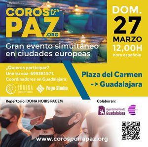 Guadalajara se suma a Coros por la Paz