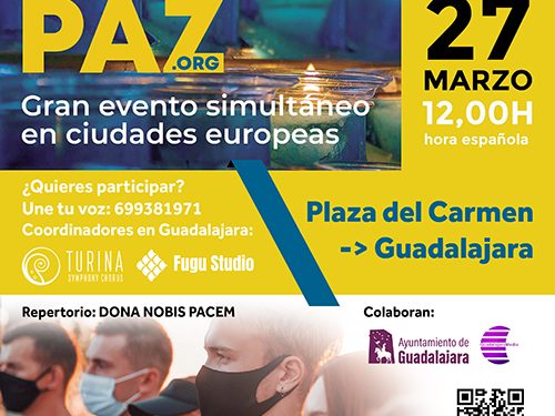 Guadalajara se suma a Coros por la Paz 1 Guadalajara se suma a Coros por la Paz