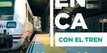 Huete se suma a la manifestación este domingo 27 marzo en Cuenca ante el cierre del ferrocarril