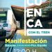 Huete se suma a la manifestación este domingo 27 marzo en Cuenca ante el cierre del ferrocarril