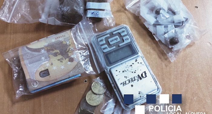 Importante actuación de la Policía de Alovera en la distribución y posesión de drogas entre los jóvenes