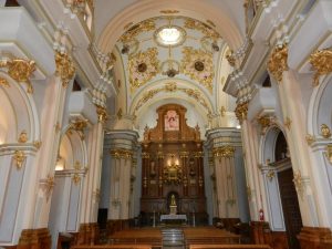 El Obispo Isidro de Carvajal y José Martín de Aldehuela 3 interior barroco de la