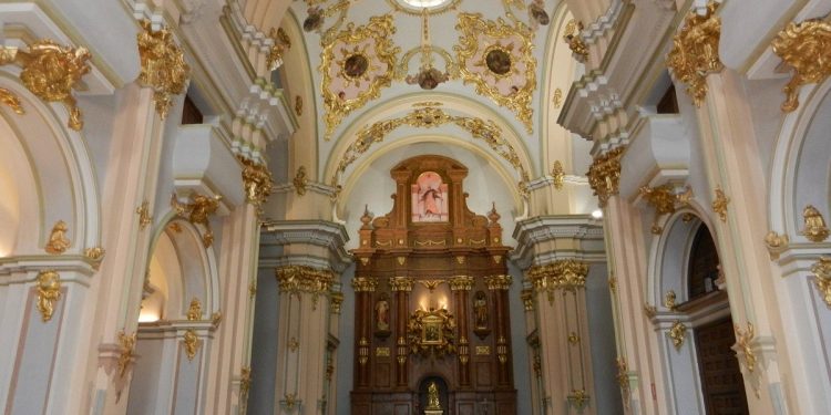 El Obispo Isidro de Carvajal y José Martín de Aldehuela 1 interior barroco de la