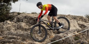 Iván Ruiz y Paula Plaza subieron a lo más alto del podio en el IX Trofeo MTB Ajo y Agua de Las Pedroñeras