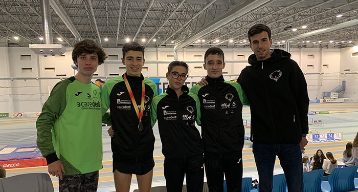 Jaime Migallón, del Club Atletismo Unión Guadalajara, subcampeón de España Sub20 de 3.000 metros en pista cubierta 1 Jaime Migallón, del Club Atletismo Unión Guadalajara, subcampeón de España Sub20 de 3.000 metros en pista cubierta