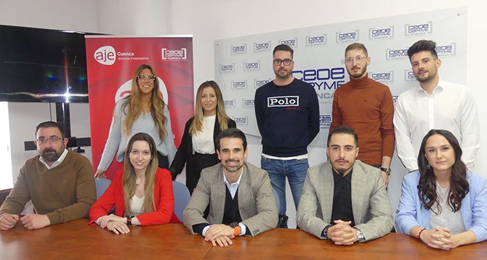 javier redondo reelegido presidente de la asociacion de jovenes empresarios de cuenca