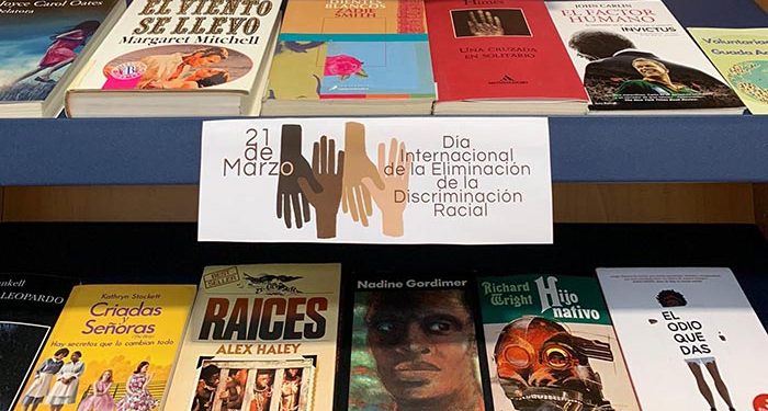 La Biblioteca de Cabanillas conmemora del Día Internacional contra el Racismo