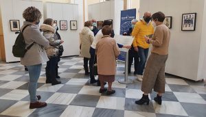 La Diputación de Cuenca acoge una exposición donde los alumnos de Bellas Artes plasman la labor que Manos Unidas realiza en El Congo