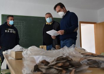 La Diputación de Cuenca restaurará las ánforas descubiertas en el yacimiento Fuente de la Mota de Barchín del Hoyo