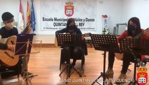 La Escuela Municipal de Música y Danza de Quintanar del Rey ofrece un recital por la paz
