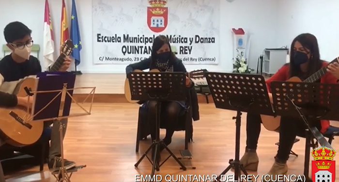 La Escuela Municipal de Música y Danza de Quintanar del Rey ofrece un recital por la paz