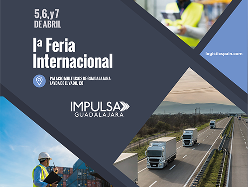 La Feria Internacional Logistics Spain tendrá lugar del 5 al 7 de abril en el pabellón multiusos de Guadalajara