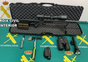La Guardia Civil constata varias infracciones relacionadas con el furtivismo en Torija