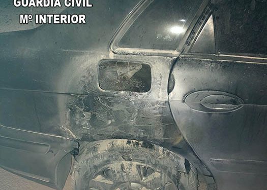 La Guardia Civil detiene al presunto autor de los incendios provocados en vehículos en Villanueva de la Torre