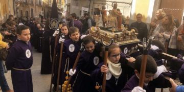 La Junta de Cofradías recupera la Procesión Infantil tras dos años en blanco por la pandemia
