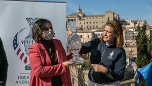 La muestra de la ‘Solheim Cup’ de golf femenino llegará a Cabanillas