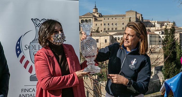 La muestra de la ‘Solheim Cup’ de golf femenino llegará a Cabanillas