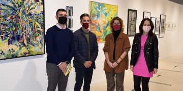 La muestra ‘Arte joven’ ya puede verse en el Auditorio de Tarancón hasta el 31 de marzo