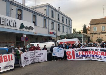 La Plataforma del Ferrocarril de Cuenca convoca una manifestación el 27 de marzo ante el inminente cierra de la línea Madrid-Cuenca