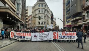 La Plataforma en Defensa del Ferrocarril asegura que Dolz manifestó su voluntad de cesar el servicio de viajeros y desmantelar el ferrocarril