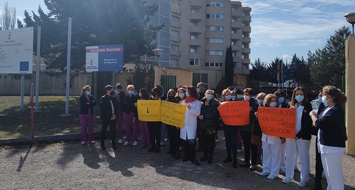 Las Auxiliares de Enfermería de la residencia de mayores ‘Las Hoces’ de Cuenca reclaman refuerzos urgentes a Bienestar Social
