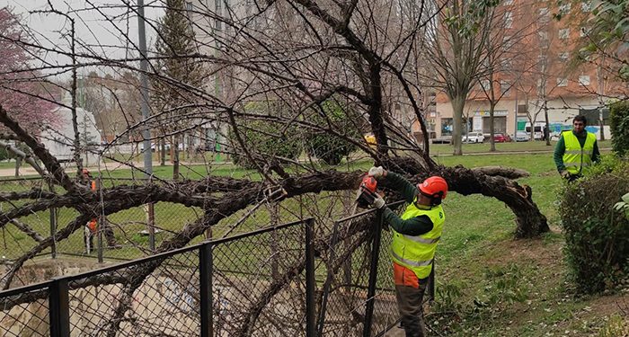 Los Bomberos de Cuenca continúan atendiendo incidencias relacionadas con el temporal
