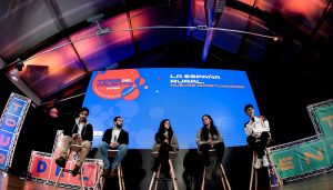 Los jóvenes del Alto Tajo animan a apostar por el emprendimiento en zonas rurales durante el Tour del Talento en Guadalajara