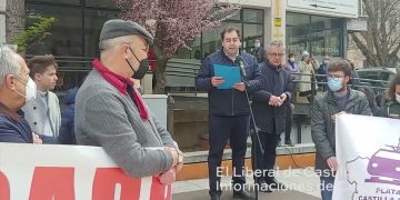 Manifestación en Defensa del Tren