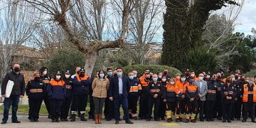 Personal voluntario de Protección Civil mejora su actuación de apoyo logístico en grandes emergencias y su formación básica