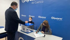 Prieto agradece a los afiliados conquenses su respaldo unánime a Feijóo e insiste en la capacidad de gestión del nuevo líder del PP “frente a las ruinosas políticas socialistas”