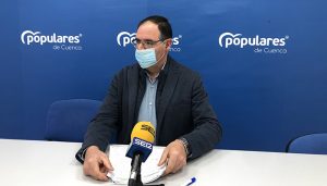 Prieto anima a los conquenses a combatir “en primera línea” la defensa del mundo rural en la manifestación del domingo