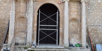 Restaurado el portón de la Iglesia Nuestra Señora de la Asunción de Tarancón