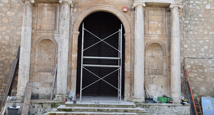 Restaurado el portón de la Iglesia Nuestra Señora de la Asunción de Tarancón 1 Restaurado el portón de la Iglesia Nuestra Señora de la Asunción de Tarancón