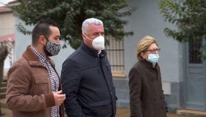 Vega visita los nuevos planes de inversión de Diputación en Mohernando y La Mierla