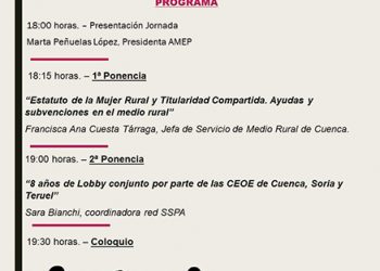 AMEP celebra la próxima semana sendas jornada sobre mujer empresaria y rural en San Clemente y Minglanilla