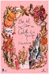 Castilla-La Mancha celebrará el Día del Libro 2022 con un cartel del artista Aitor Saraiba y un manifiesto elaborado por la escritora Ana Iris Simón