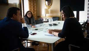 Castilla-La Mancha y el Ministerio de Cultura avanzan en temas como las obras en la catedral de Sigüenza o los remontes de Cuenca