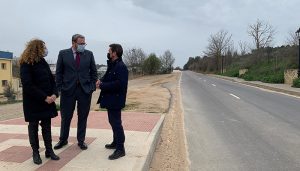 Concluyen las obras de refuerzo del firme en la travesía de Sacedón, que pasa a ser de titularidad municipal