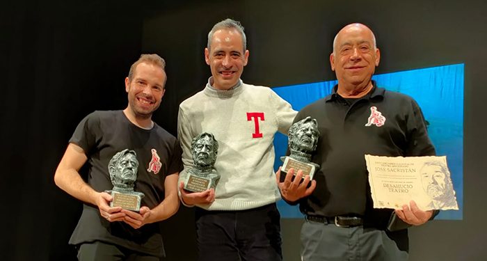 DESAHUCIO - Teatro de Cuenca consigue tres galardones en el XXIV Certamen Nacional de Teatro Aficionado “JOSÉ SACRISTÁN” de Chinchón