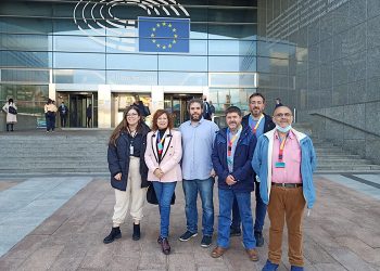 El alcalde de Zarzuela de Jadraque, Miguel Ángel Moreno Casas, lleva a Bruselas la realidad de Guadalajara