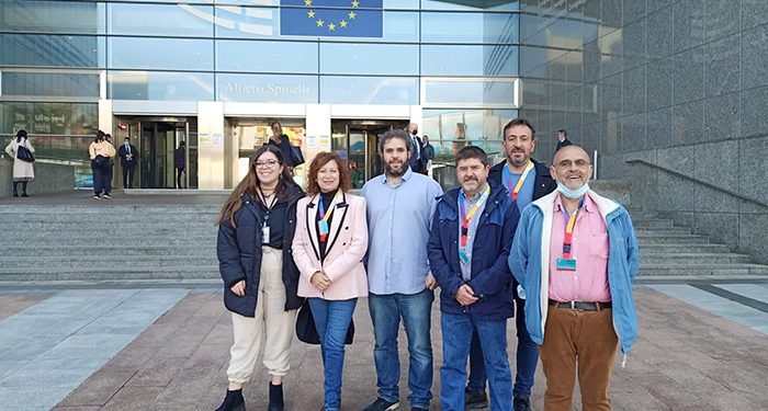 El alcalde de Zarzuela de Jadraque, Miguel Ángel Moreno Casas, lleva a Bruselas la realidad de Guadalajara