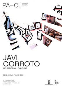El artista conquense Javi Corroto expone ‘Me sangran los ojos’ en el Centro Joven