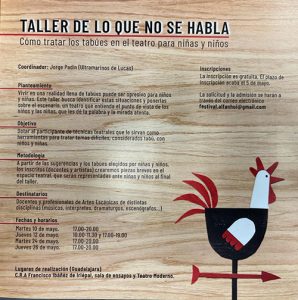 El Ayuntamiento de Guadalajara y Ultramarinos de Lucas ponen en marcha ‘Alfanhuí’, el I Festival de Artes Escénicas para niñas y niños