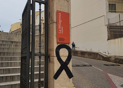 El colegio La Milagrosa condena el presunto asesinato machista de Nohales, madre de un menor del colegio 1 El colegio La Milagrosa condena el presunto asesinato machista de Nohales, madre de un menor del colegio