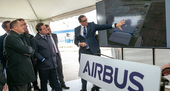 El Gobierno regional posibilita el desarrollo del Hub logístico de Airbus en Albacete que tendrá una inversión de 40 millones de euros y creará más de 500 empleos