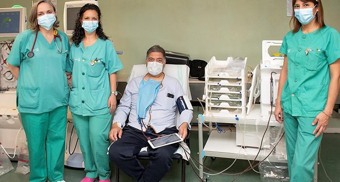 El Hospital de Guadalajara pone en marcha la hemodiálisis domiciliaria, que aporta mayor autonomía y calidad de vida a los pacientes